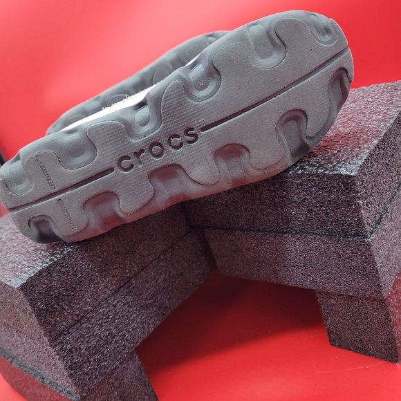 CROCS Busy Day Slip On Shoes Flats Loafer Canvas Upper Casual Women's size 9 - Picture 4 of 5